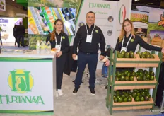 Hurtanava are Mexican avocados exporters with Denisse Maldonado, Omar Hurtado and Araceli Garcia.